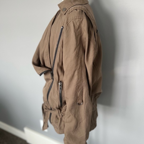 Like new Moto Jacket - green / grey - Picture 6 of 7